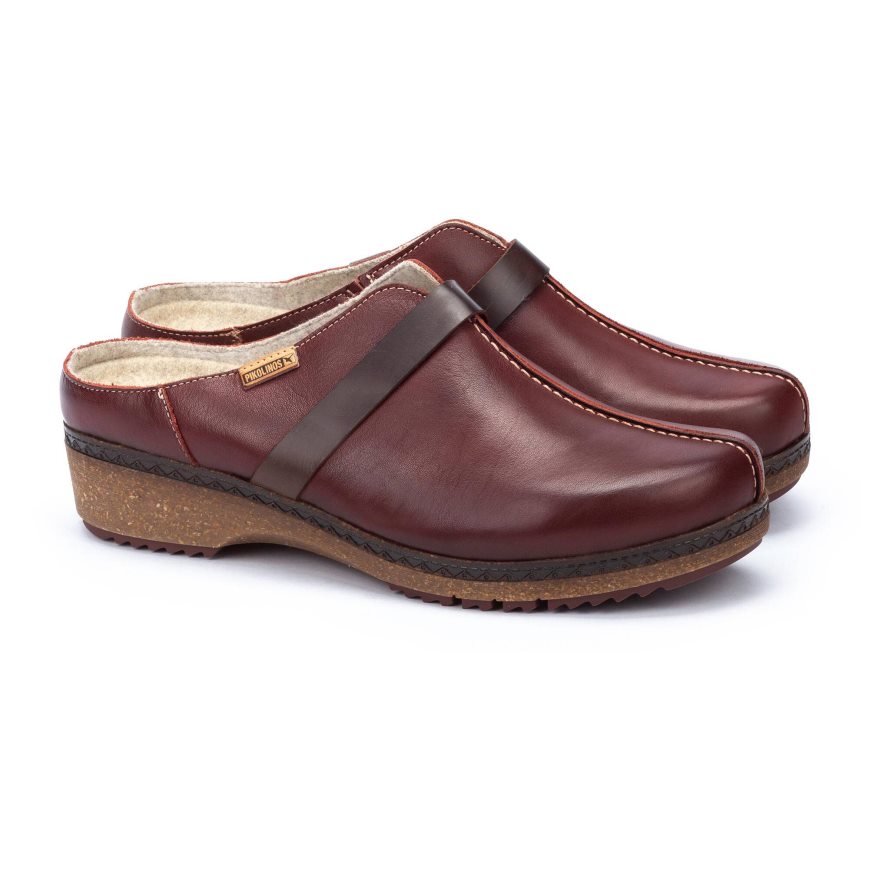 Women's Pikolinos GRANADA Clogs Brown | NZ R09A5Q8